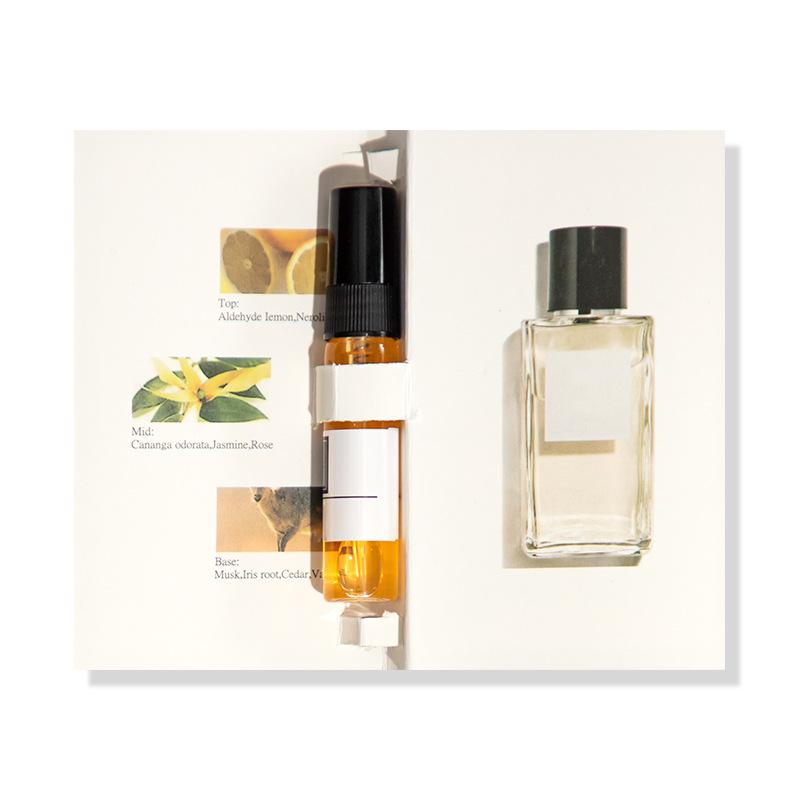 Niche Version Perfume Sample Men and Women Haute Couture Replica Card Test Tube Durable Trial Pack