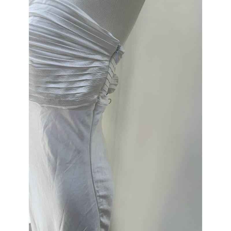 Summer New Foreign Trade Original Garment Light Color Series Natural Sense French style off-Shoulder Tube Top Long dress Temperament Slim White Dress