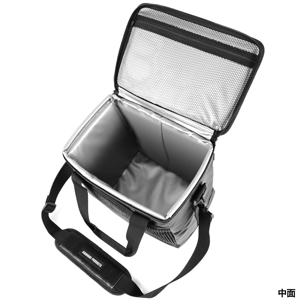 DRESS Tackle Mini Cooler 12L Stealth Perfect for Disaster Preparedness and Emergency Fits Mini Includes Shoulder Foldable Bag, Capacity, Black,