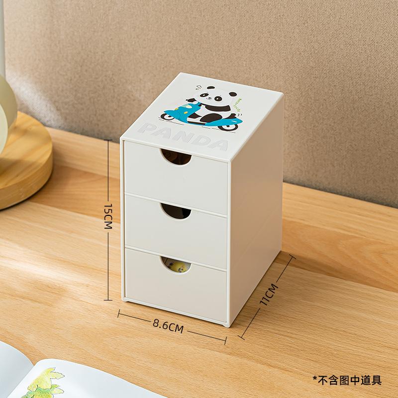 Aufbewahrungsboxen für Kosmetika im Schreibtisch-Schubladenstil, für Zuhause, Kunststoff, Schmuckschatulle für Bürobedarf, Kleinigkeiten, Organisationsbehälter, Make-up-Koffer