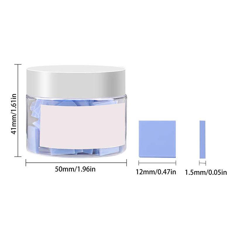 100/50 шт. термоизоляционный силиконовый лист с высокой термостойкостью материнская плата — фото 8