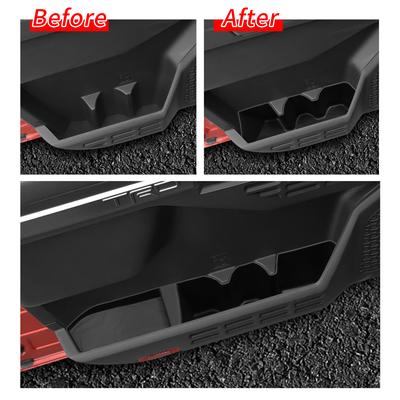 For Toyota Tacoma 2025-2026 Door Handle Storage Box Front Rear Door Holder Tray Organizer Tidying TPE Accessories 4PCS
