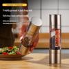 Stainless Steel Dual-Head Salt and Pepper Grinder