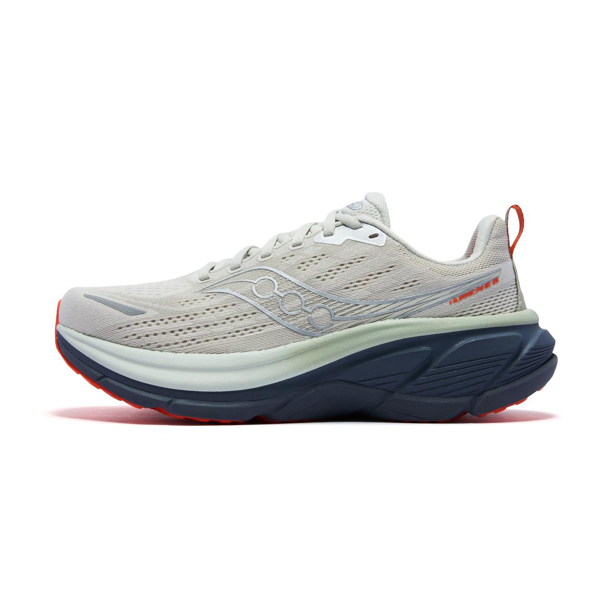 

Saucony Hurricane 25 Comfortable Soft Professional Rebound Training Running Shoes Men sneaker Gray Orange S21026-140 45