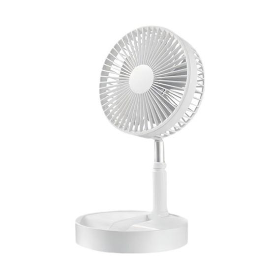Trådløs Sammenleggbar Vifte med Fjernkontroll Sterk Luftstrøm Lav Støy Energisparende Oppladbar Justerbar Høyde Kjølevifte