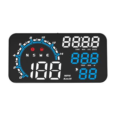 G11 HUD Heads Up Display GPS Velocímetro com Alarme de Excesso de Velocidade para Acessórios de Carro Híbrido Elétrico de Combustível Universal