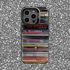 The S-Strokes Phone Case For iPhone 16,15,14,13,12,11,Pro,XS,Max,Plus,Mini,SE Black Candy Matte Shockproof Cover