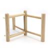 Parrot Perch & Mirror Toy Set for Balcony - Bird Platform & Toy Supplies