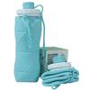 BPA-Free Silicone Collapsible Water Bottle - Portable Foldable Travel Cup for Outdoor Sports & Daily Use
