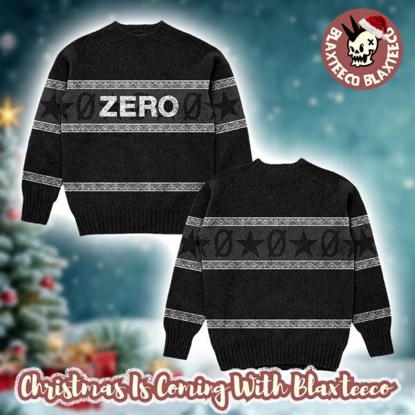 Smashing Pumpkins Zero Holiday Black Ugly Christmas Sweater Unisex T-Shirt XXL
