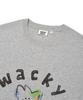 WACKY WILLY Big Kiki Graphic Short Sleeve T-Shirt Gray