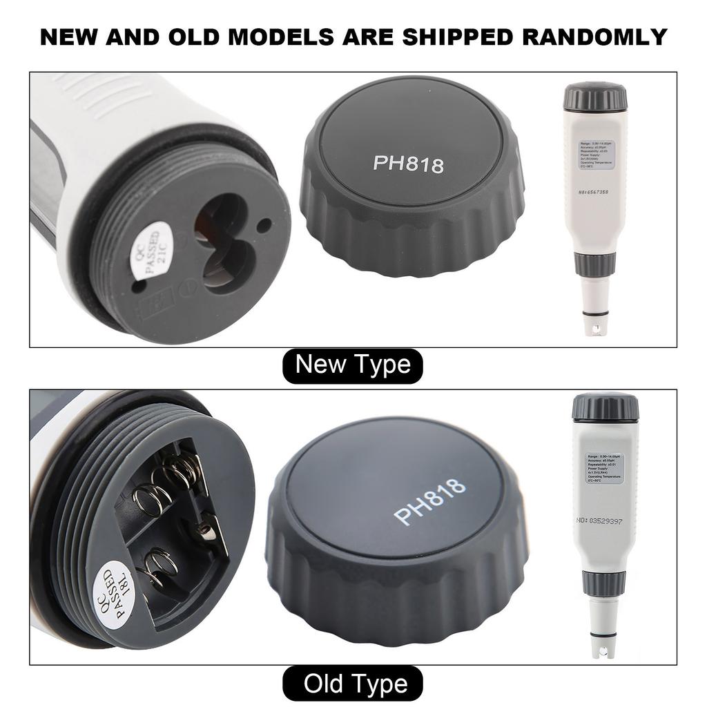 Acidimeter SMART SENSOR Professional PH Meter Portable Water Quality Tester Acidimeter PH818 Water Quality Tester Water PH Meter