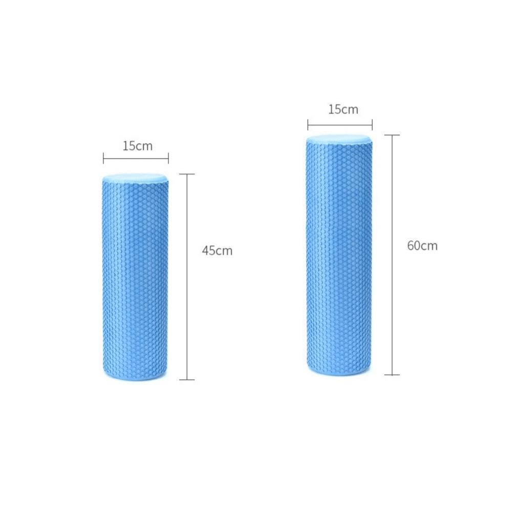 Solid EVA Foam Roller with Grid Pattern for Muscle Relaxation and Yoga Massage