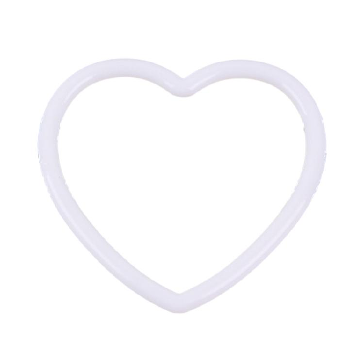 Liebes Herzförmige Fängerringe Kunststoff Traumfängerringe für Valentinstag Hochzeit DIY Bastelarbeiten Wandbehang Dekorationen