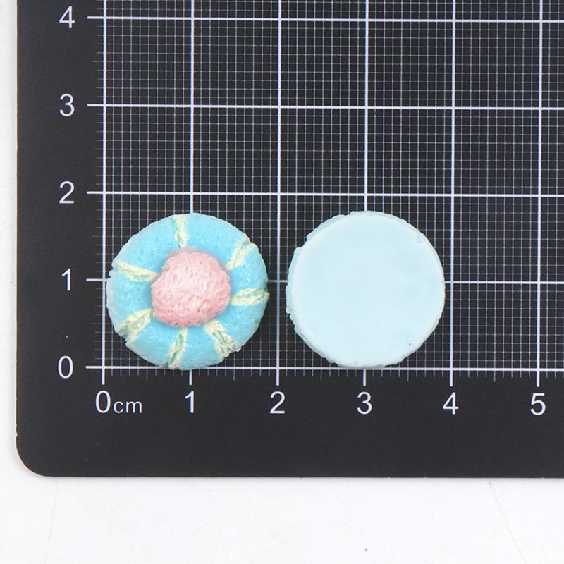 10/100Pcs Kawaii Flatback Resin Candy Cookies Cabochon Diy Craft Scrapbooking Material Figurine Decoration Accessories 10pcs