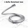 1.5m/2m Shower Head Pipe Shower Hose Bath Hose Garden Hose Stainless Steel Flexible Pipe Plumbing for Bathroom Accessories Tool