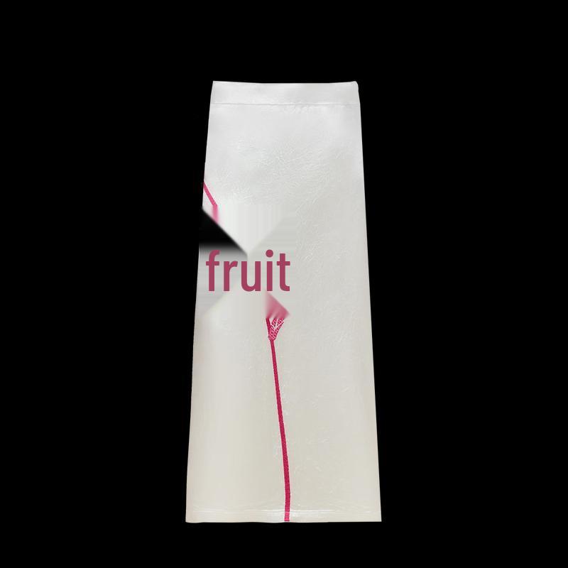 Heco New Chinese Style Rose Embroidered Acetate Midi Skirt