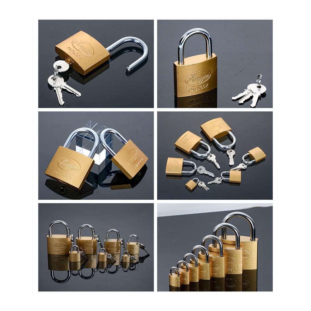 1set Small Padlock Luggage Case Safe Locks Furniture Cabinet Home Improvement Hardware Accessories Daily Supplies Lovers Lock