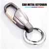 For BMW M X1 X3 3D Metal Car Styling Badge Keychain Leather Woven For BMW G80 G06 G07 G42 G14 G15 G16 M2 M3 M4 M5 M Emblem Key Ring Accessories Fzk22