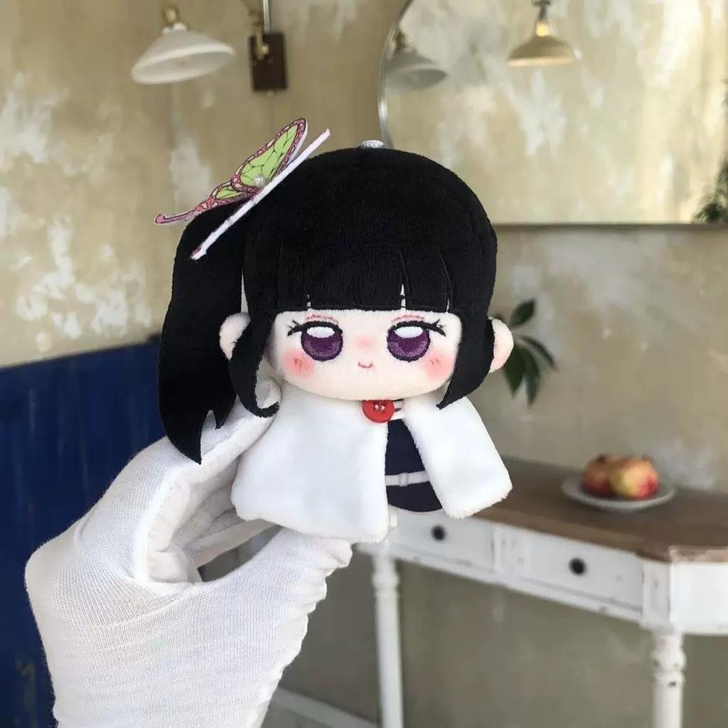 Demon Slayer Plush Doll 10cm Giyuu Tomioka Muichiro Tokito Anime Stuffed Doll Backpack Pendant Collectible Decor Gift For Fans