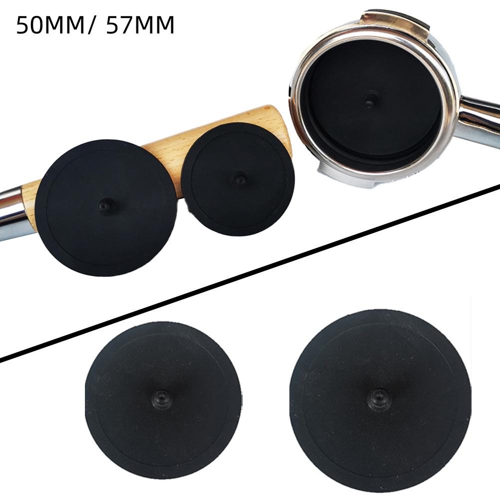 2 Stück Espressomaschine Blindrückspülscheibe Reinigungsgummi-Scheibeneinsatz 50MM 57MM Kaffee-Espresso-Werkzeug Zubehör Kaffeegeschirr