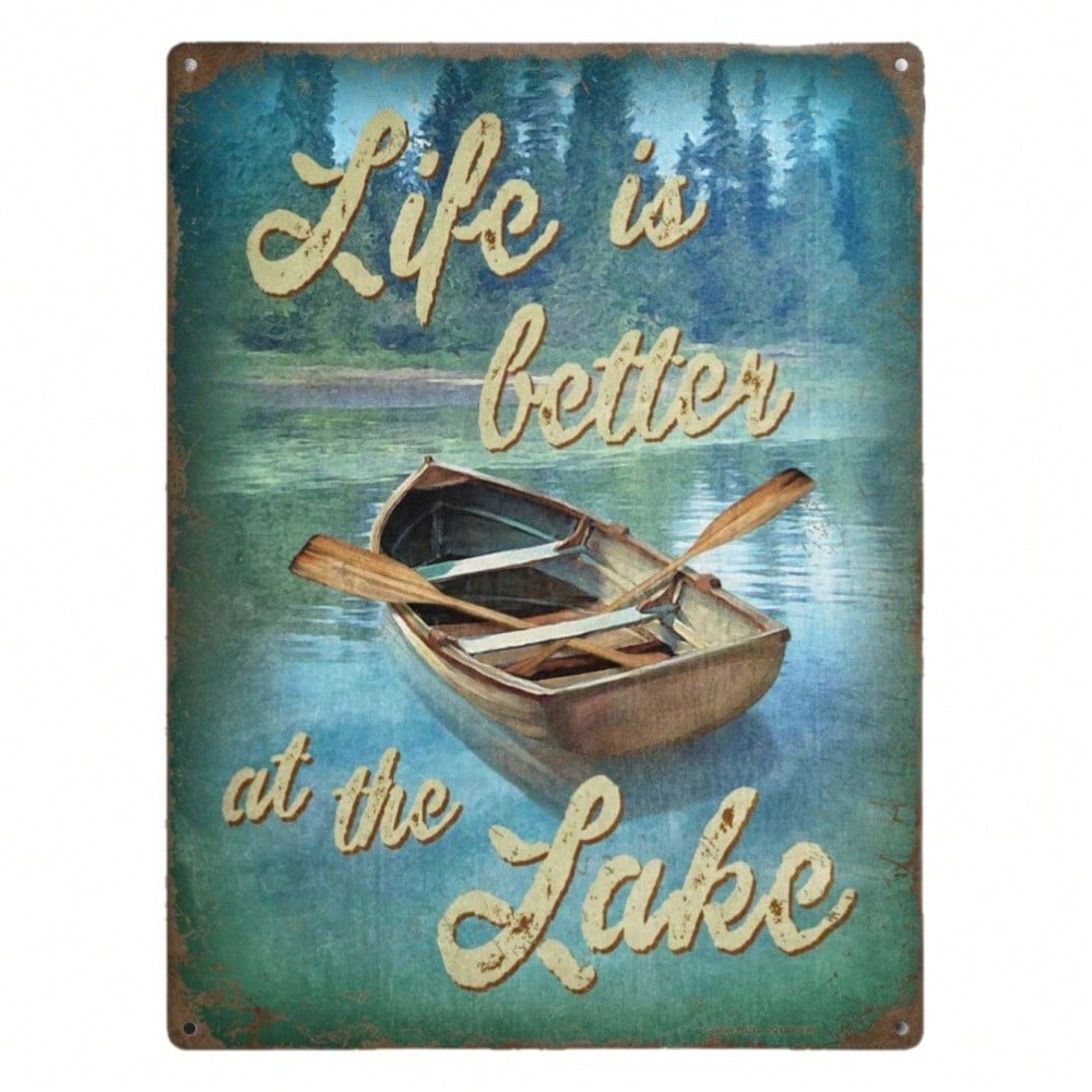 Vintage Metal Sign Retro Wall Art Home Decor 20x30cm