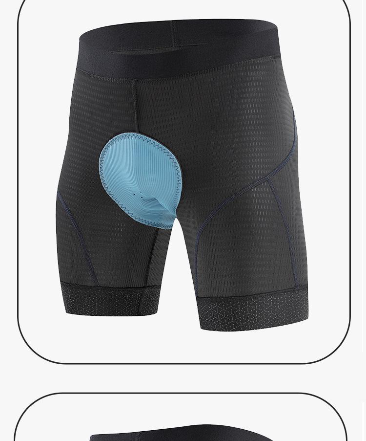 Quick-Dry Breathable Cycling Shorts with Double Arrow Cushion and Sponge Pad