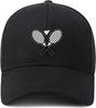 Casquette de Baseball Unisexe en Polyester Casual Réglable Graphique Raquette de Badminton Volant Chapeau de Papa