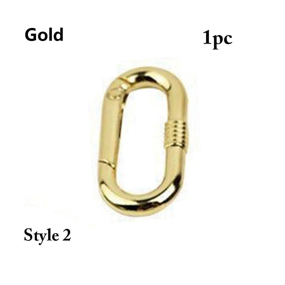 Hiking Snap Bottle Hooks Outdoor Carabiner Spring Oval Rings Handbags Clips Bag Belt Buckles