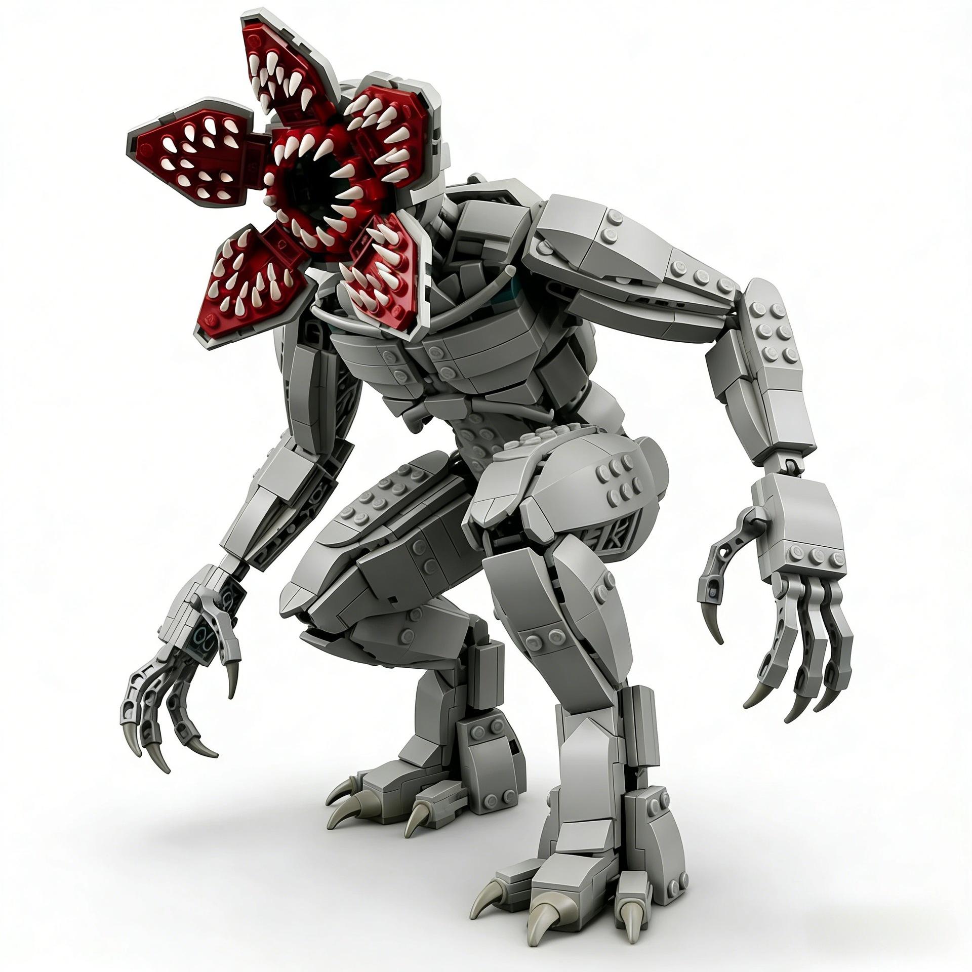 

Popular Tv Carnivorous Plant Large Demon Ogre Vekna Model Construction Blocks Toy, Suitable For Children S Birthday Gifts 18.41 14.4 31.3cmCM