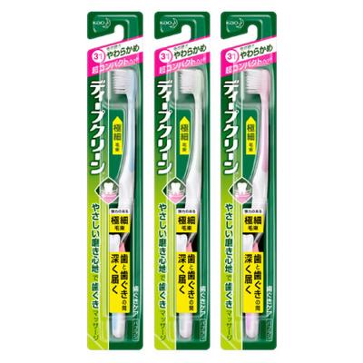 Deep Clean Toothbrush Ultra-small Soft Type (1 Piece) Color Random