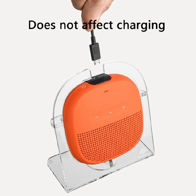 Speaker Srotage Stand Holder With Precise Designing And Anti Slip Silicone Base for Mini Speaker Stability