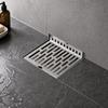 304 Stainless Steel Side Drain Right Angle Design Side Floor Drain Wall Corner Drain  Kitchen