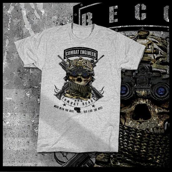 Combat Engineer T-Shirt Sapper Military Army Pave The Way Iraq Afghanistan L