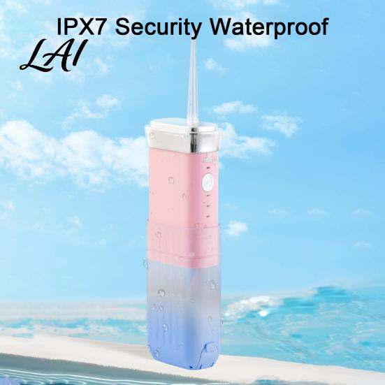 Orthodontic Tip for Braces Cordless Water Flosser 3 Modes 4 Jet Tips 180ml Tank Portable Tongue Cleaning Tool Dental Oral Irrigator Retractable