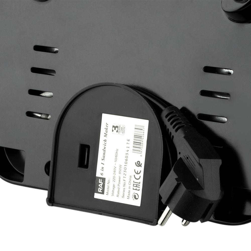 3-In-1 Sandwich Maker Breakfast Machine Double-Sided Heating Multifunctional Toast Waffle Maker