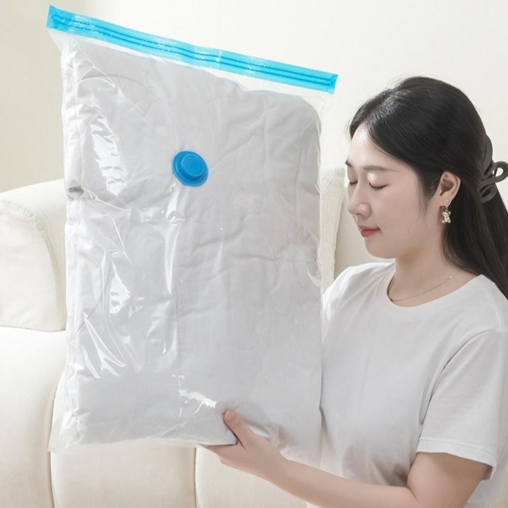 Transparent Compression Bag Thickened Clothes Storage Bag Travel Vacuum Bag  Household Storage