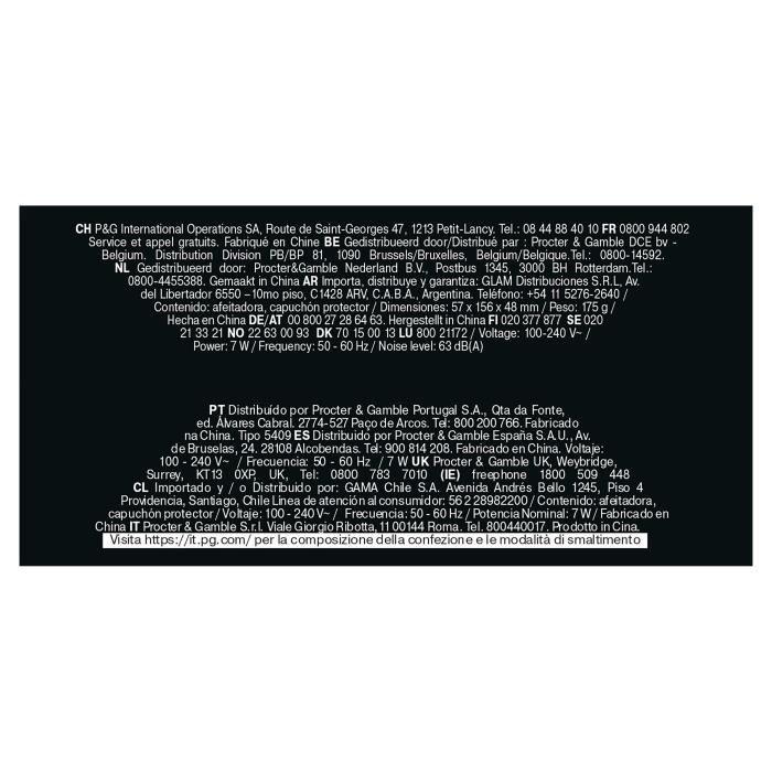 BRAUN Series 3 Elektrorasierer - Blau und Schwarz - 30 Minuten Akkulaufzeit - 5 Minuten Schnellladung