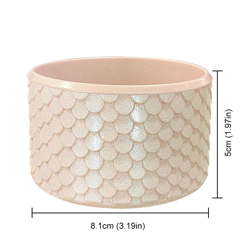 Mermaid Silicone Boot Anti-Slip Water Bottle Boot Sleeve Water Bottles Bottom Sleeve for Stanley 40oz Cup Accessories
