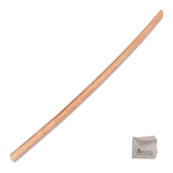 Shinobiya Wooden Sword, Popular Type, Kendo, Practice, Sword Fighting Practice, Kendo Style, General Use, Training, Muscle Training, Red Oak, White