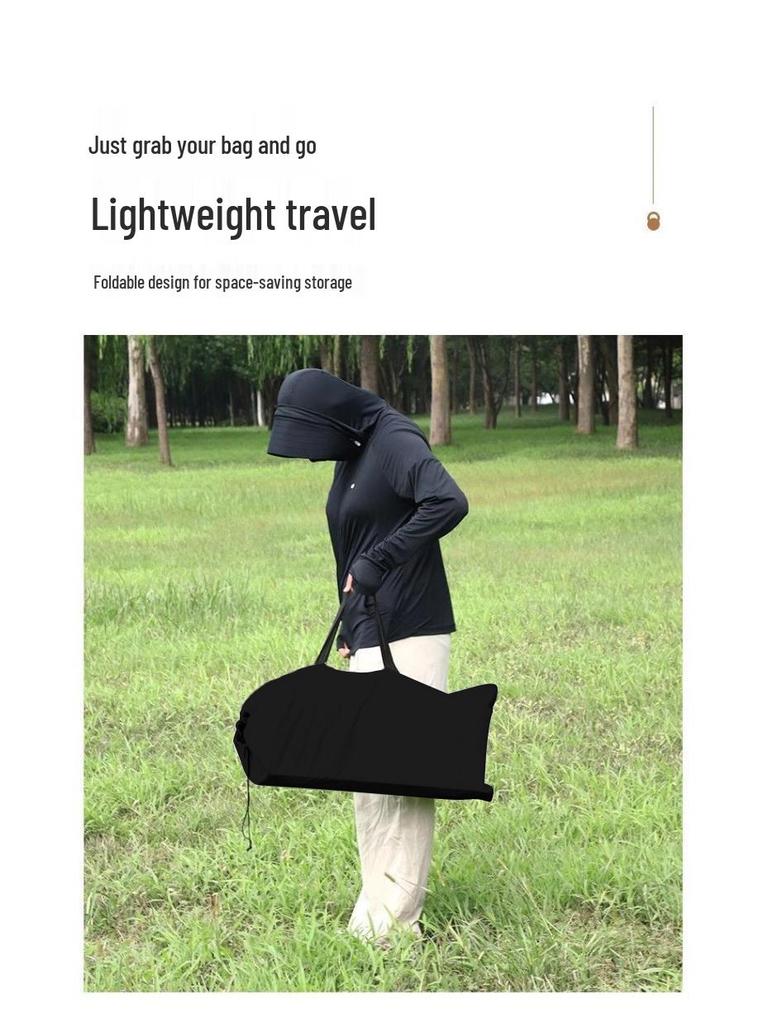 Folding Portable Carbon Steel Camping Table and Chairs Set for Outdoor Dining and Street Stalls