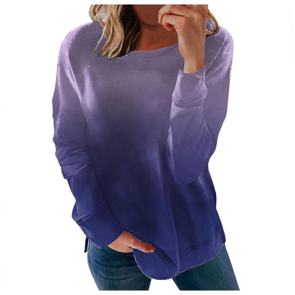 2025 Women's Hot Selling Round Neck T-shirt Sweatshirt POLO