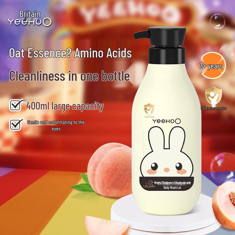 Yeehoo Baby & Kids Gentle 2-in-1 Shampoo & Body Wash