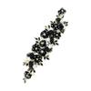Sewing On Lace Flower Embroidered Patches Rhinestones Embellished Appliques For Handmade Garment Dress Jeans Decoration