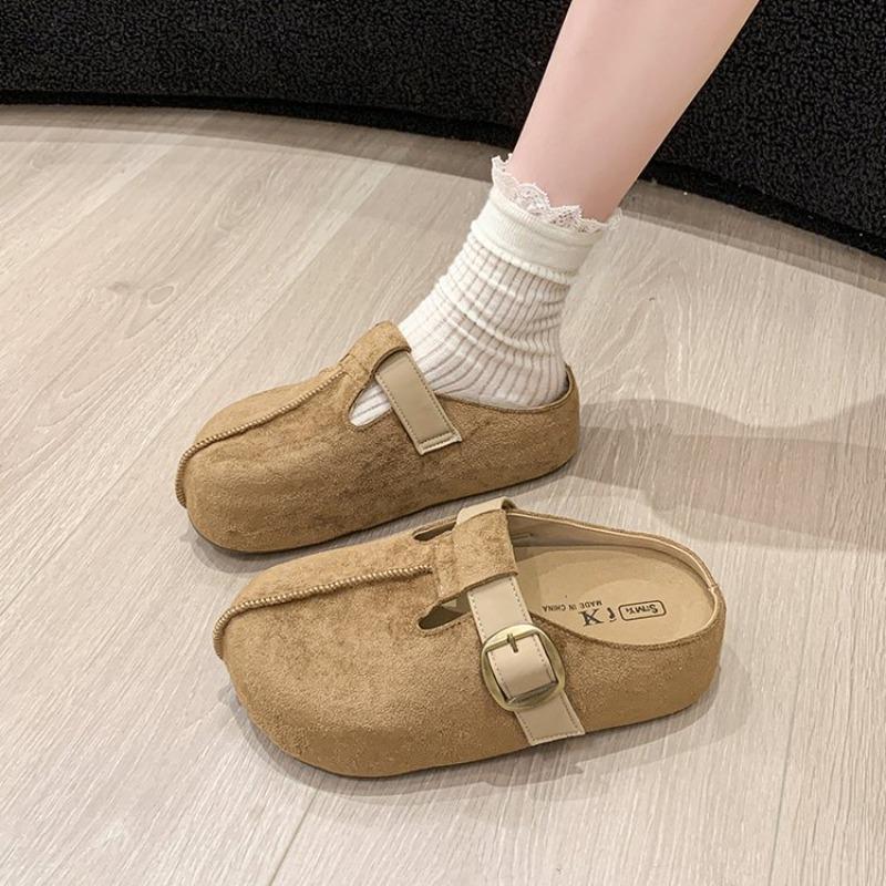 

Мода Европа Станция 2025 Новые Платформенные Тапочки Женские На Все Случаи Жизни Повседневные Увеличенные Тапочки Баотоу 40