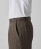 MUSINSA STANDARD Reverse One-Pleat Wide Hidden Banding Slacks [Brown]