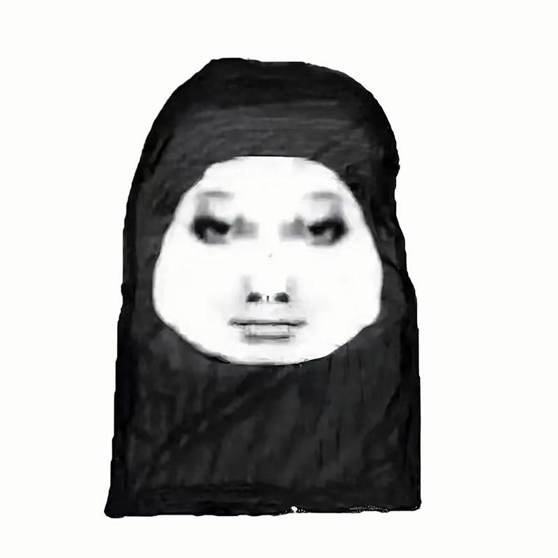 

Funny Mask Mock Funny Face Dress Up Headband Full Face Halloween Cosplay Home Party Halloween Mask