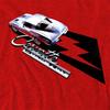 Chevrolet Unisex Adult Split Window Sting Ray Heather T-Shirt