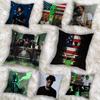 Top MASA Y-YoungBoy DESHAWN Pillow Case Sofa Living Room Bedroom Headboard Backrest Cushion Square Cushion Nap Time