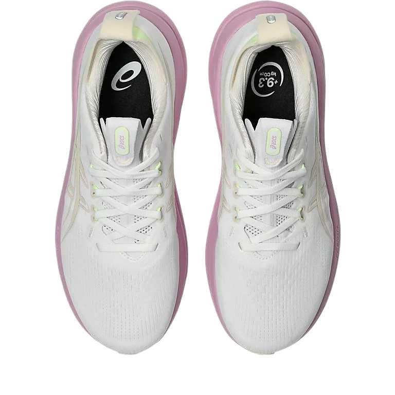 ASICS GEL NIMBUS 28 Running Shoes Women's Low Top White/Hazy Lilac